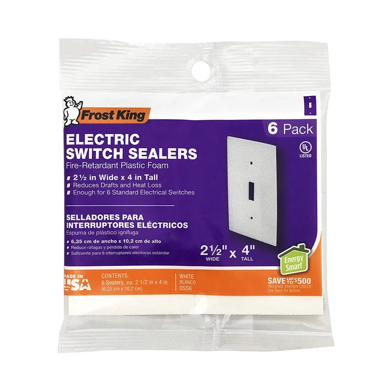 True Value OSS6H 6PK WHT Plate Sealer