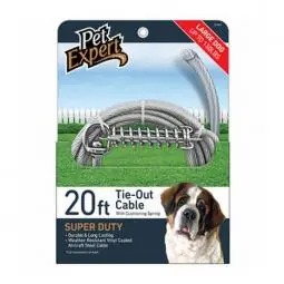 True Value PE223862 PE 20'' LG Dog Tie Out
