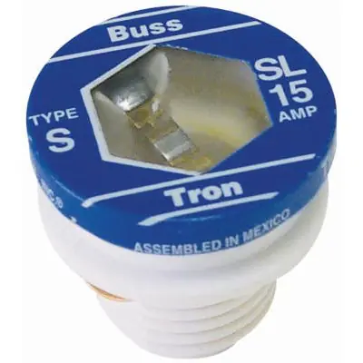 TRUE VALUE SL-15PK4 4-Pack 15A Type SL Plug Fuse