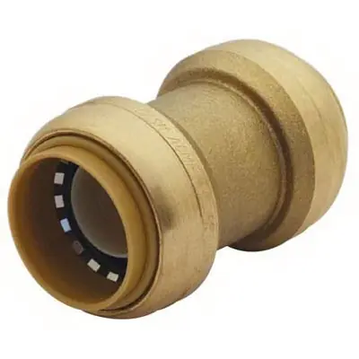 True Value U020LFA SharkBite 1 x 1-In. Pipe Coupling Lead-Free