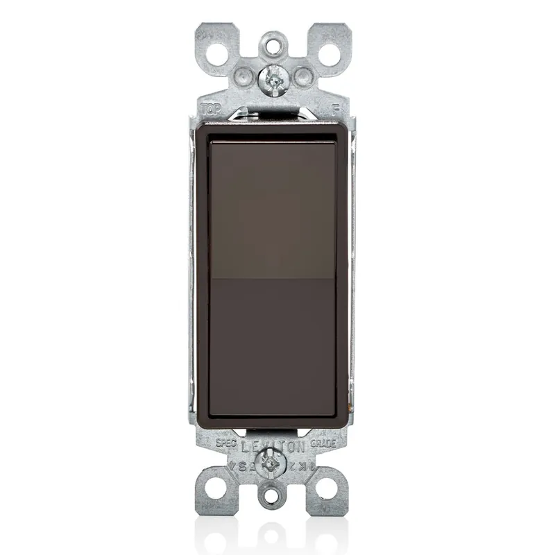 SK0477916-US20260702-105043-0 Leviton 5603-2 3-Way Grounding AC Quiet Rocker Switch 120/277 VAC 15 Amp - Image 1