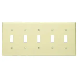 SK0478008-US20260702-105043-0 Leviton 86023 WALLPLATE 5 GANG 4.5 IN H X 9.99 IN W REPLACEMENT MPN - Image 1