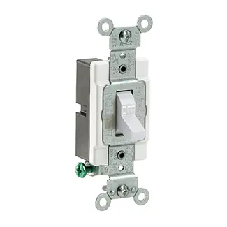 SK0478030-US20260702-105043-0 Leviton CS115-2W Toggle Switch 120/277 Volt 15 Amp 1-Pole SP - Image 1