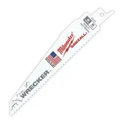 Milwaukee 48-00-5701 The Wrecker Multi-Material SAWZALL Blade 6 in. 8 TPI