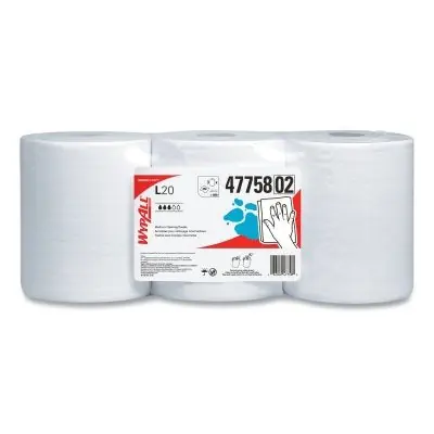 Kimberly-Clark Professional 47758 WypAll General Clean L20 Medium Cleaning Cloth 550 Sheets/Roll