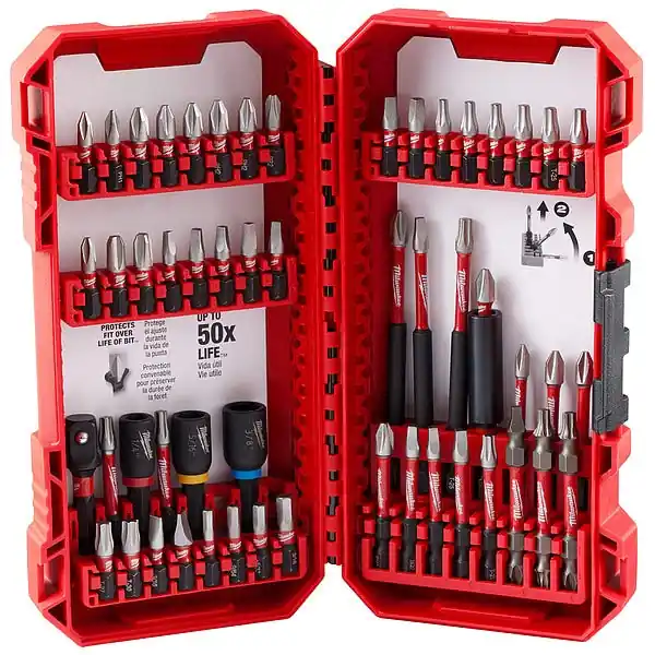 SK0479046-US20260702-105043-0 Milwaukee 48-32-4010 SHOCKWAVE Driver Bit Set - 54PC - Image 1