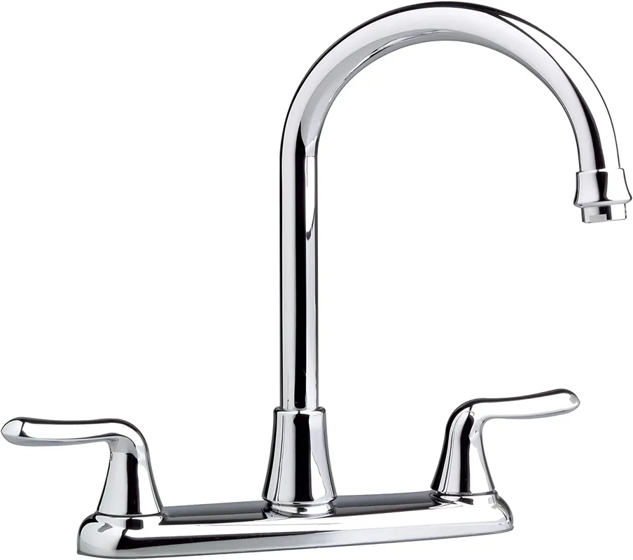 SK0479218-US20260702-105043-0 American Standard 4275551.002 Colony Soft Kitchen Faucet 2-Handle 3-Hole Mount - Image 1