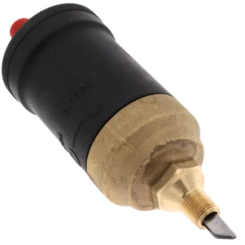 Resideo EA122A1002 Automatic Air Vent with Built-in Shutoff Valve for Hydronic Heating Systems