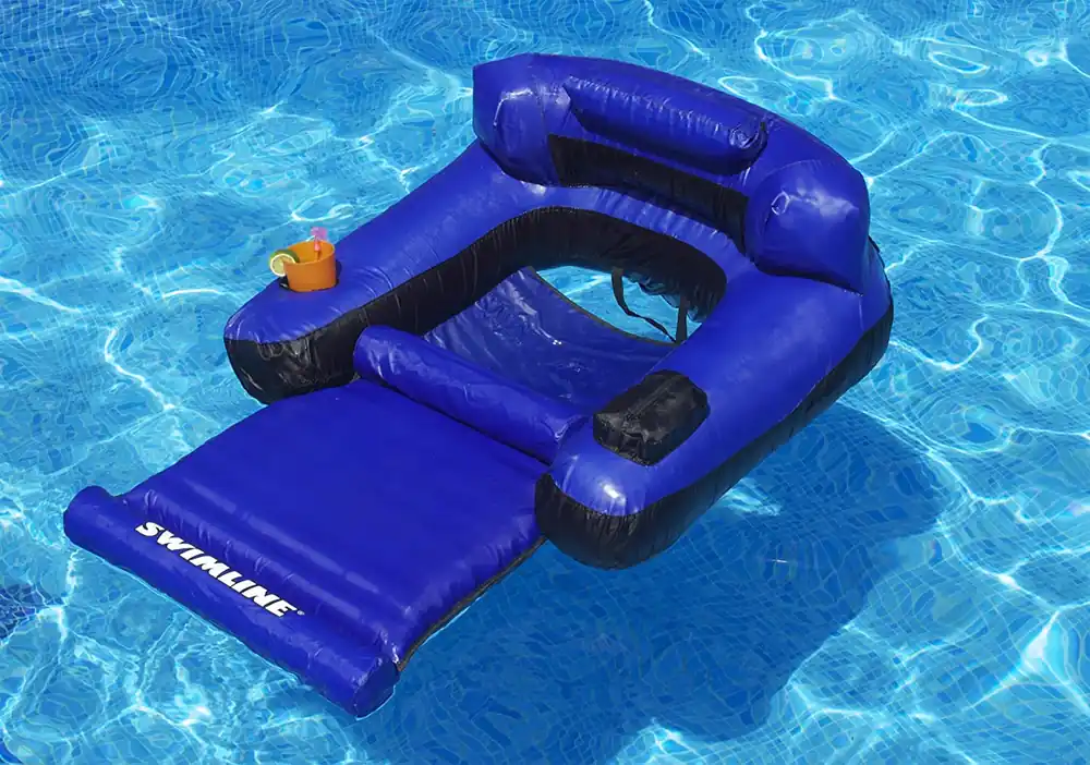 Swimline 9047 Fabric Covered Floating Pool Lounger