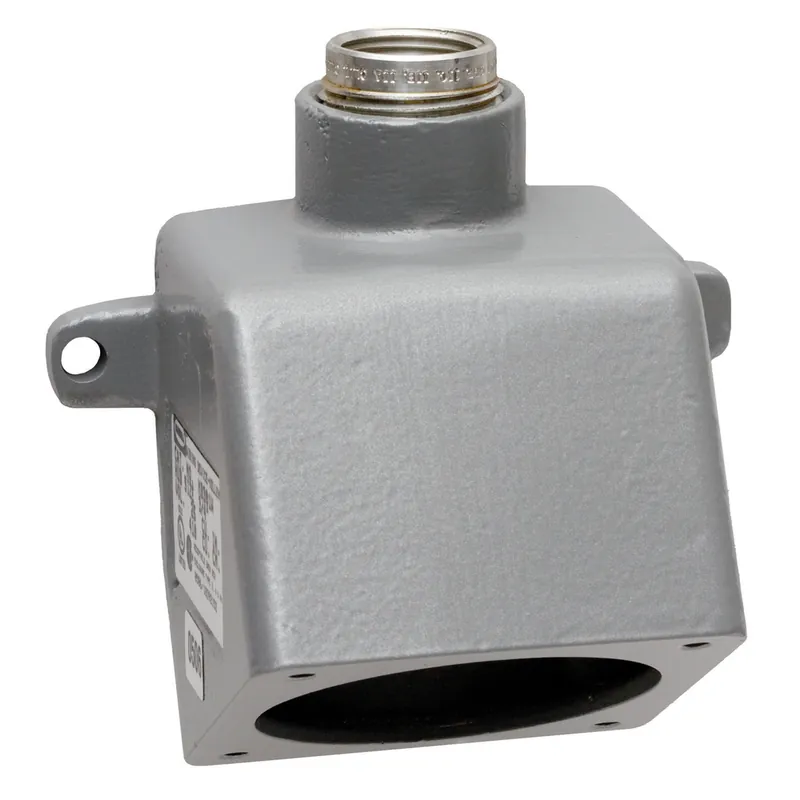 SK0479568-US20260702-105043-0 Hubbell MB302W 1 Inch Metallic 15 Degrees Pin and Sleeve Back Box - Image 1