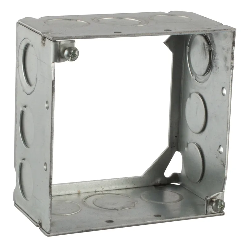 SK0479599-US20260702-105043-0 ABB 531711234 T&B Steel Elect Box 4SQ Ext Ring STL 30.3CU 1/2&3/4-KO - Image 1