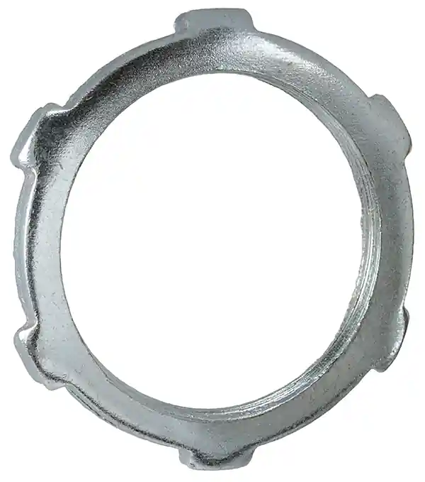 L.H. Dottie LN100 Rigid/IMC/EMT Conduit Locknut - Steel/Zinc Plated