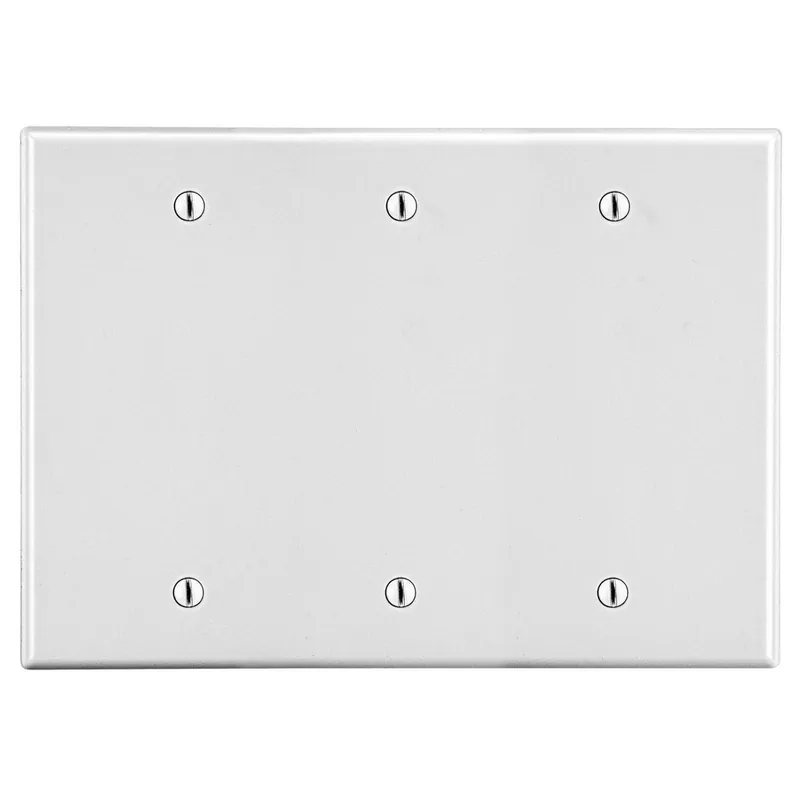 Hubbell Wiring Device-Kellems P33W HWDK P33W Wallplate 3-Gang 3 Box Mount Replacement MPN