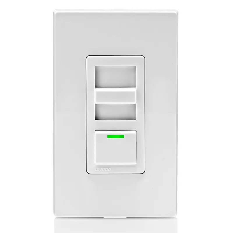 Leviton IPF01-1LZ Fan Speed Controller 120 VAC 1.5 Amp Single Pole Ivory/Light Almond/White