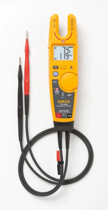 SK0479926-US20260702-105043-0 Fluke T6-1000 Electrical Tester with FieldSense, 1000V - Image 1