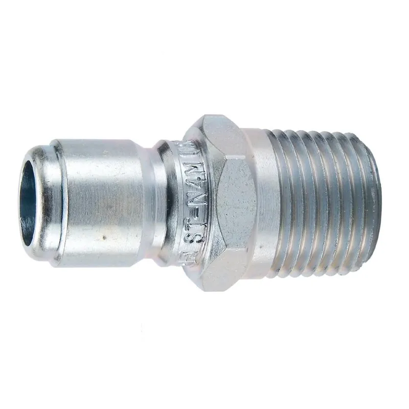 Parker ST-N4M Hydraulic Quick Coupling, Steel, 0.88 in Hex