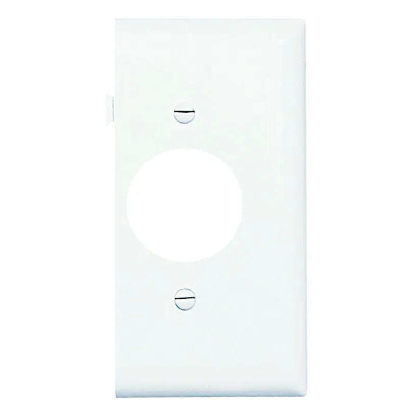 Legrand-Pass & Seymour PJSE7-W Sectional Wall Plate Semi-Jumbo Single End Section White