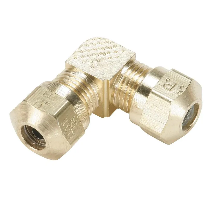 SK0480405-US20260702-105043-0 Parker 265NTA-6 Compression Style Fitting, 3/8 in, Compression, Brass - Image 1