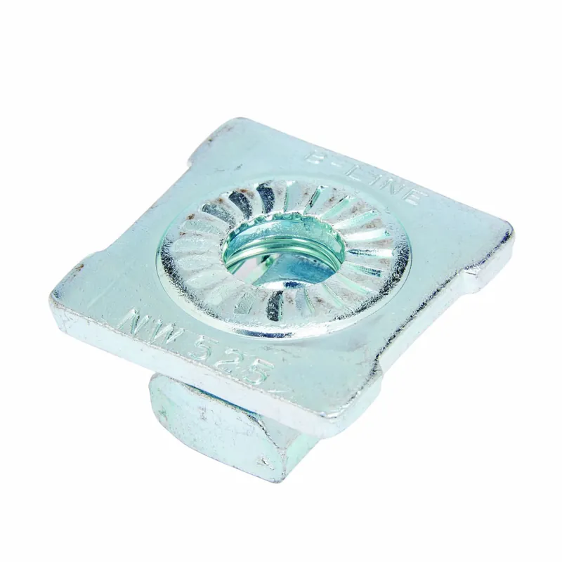 SK0480446-US20260702-105043-0 B-Line NW525ZN 1/2-10 Inch Thread Combo Nut Washer - Image 1