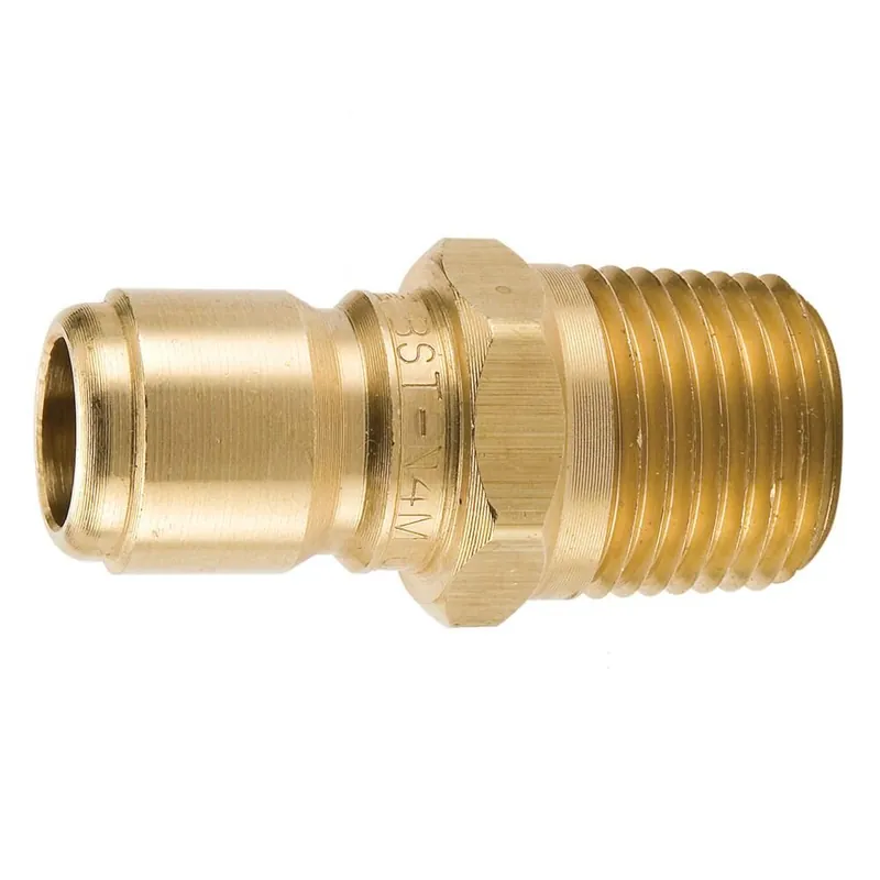 SK0480582-US20260702-105043-0 Parker BST-N1M Hydraulic Quick Coupling, Brass - Image 1