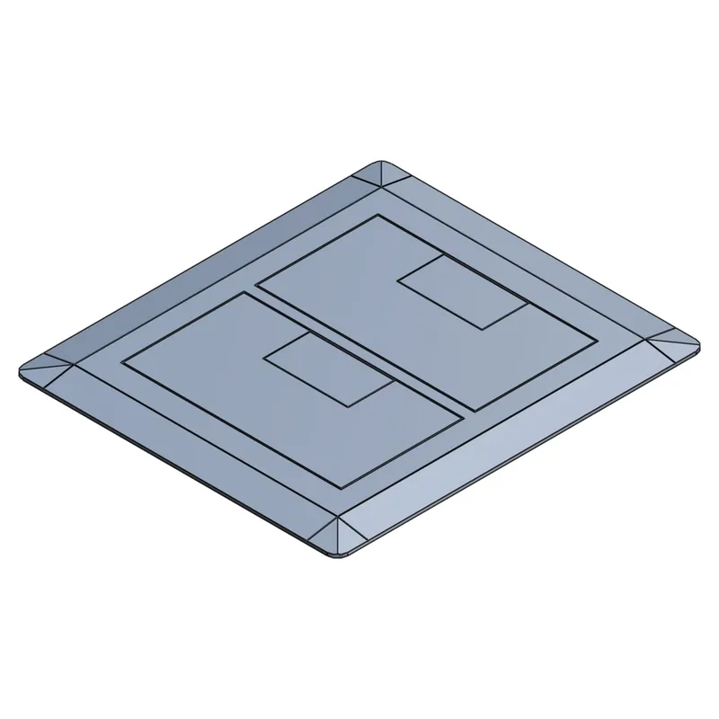SK0480870-US20260702-105043-0 ABB E9762S CAR 2G RECT FLOOR BOX CVR - Image 1