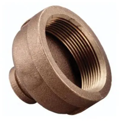 SK0480969-US20260702-105043-0 Merit Brass NL112-2008 Pipe Reducer Coupling 1-1/4 x 1/2 In Nominal Thread End - Image 1