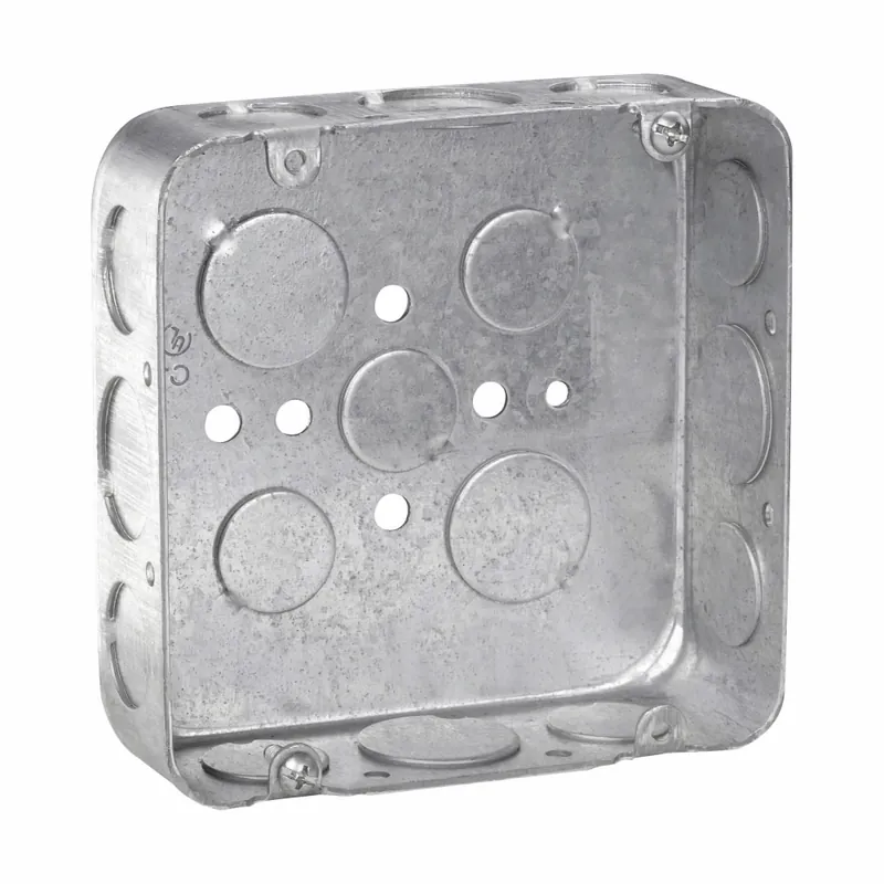SK0481063-US20260702-105043-0 Crouse-Hinds TP548 4-11/16 Square Outlet Box 29.5 cu in - Image 1