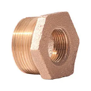 SK0481105-US20260702-105043-0 Merit Brass XNL114-1202 Hex Head Pipe Bushing 3/4 x 1/8 in - Image 1