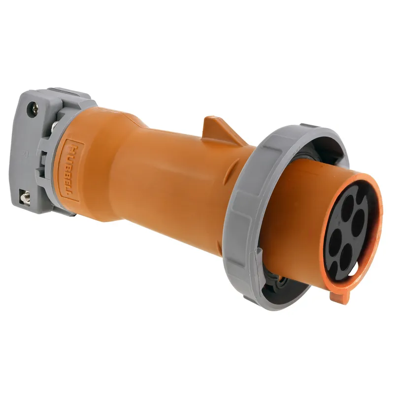 Hubbell Wiring Device-Kellems HBL460P12WR PS, IEC, Plug, 60A 125/250V
