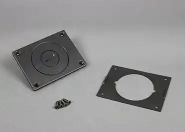 SK0481739-US20260702-105043-0 Legrand 829CKAL-3/4BK Wiremold Communication Cover Plate - Image 1