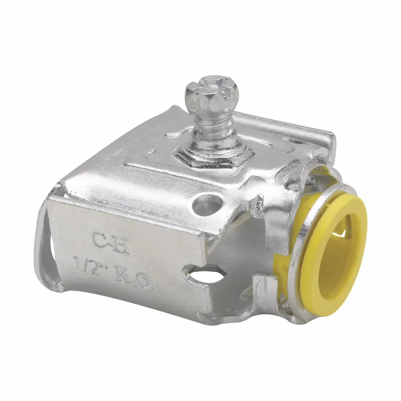 SK0481747-US20260702-105043-0 Crouse-Hinds QLK50D Duplex Cable Connector 1/2 In AC/MC/FMC - Image 1