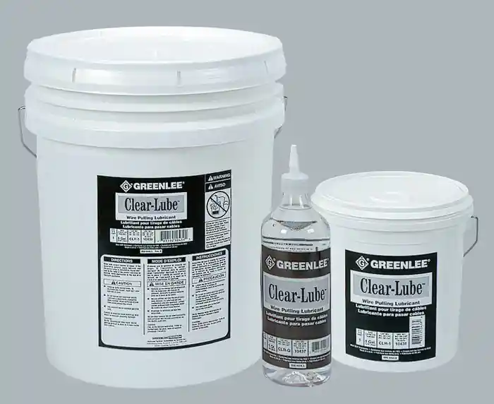 Greenlee CLR-5 Clear Lube Cable Pulling Lubricant 5-Gallon