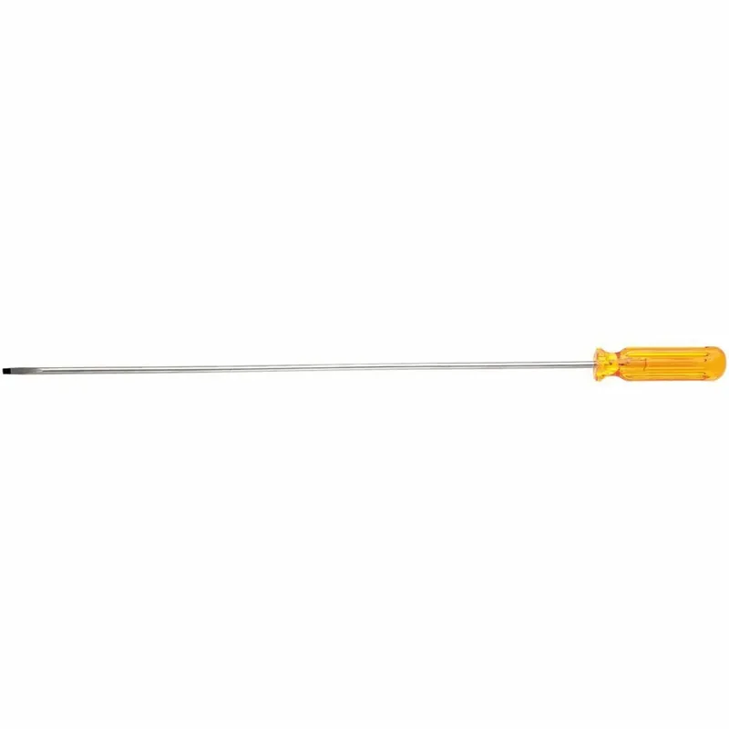 Klein Tools C718 3/8-Inch Keystone Tip Screwdriver, 18-Inch Shank