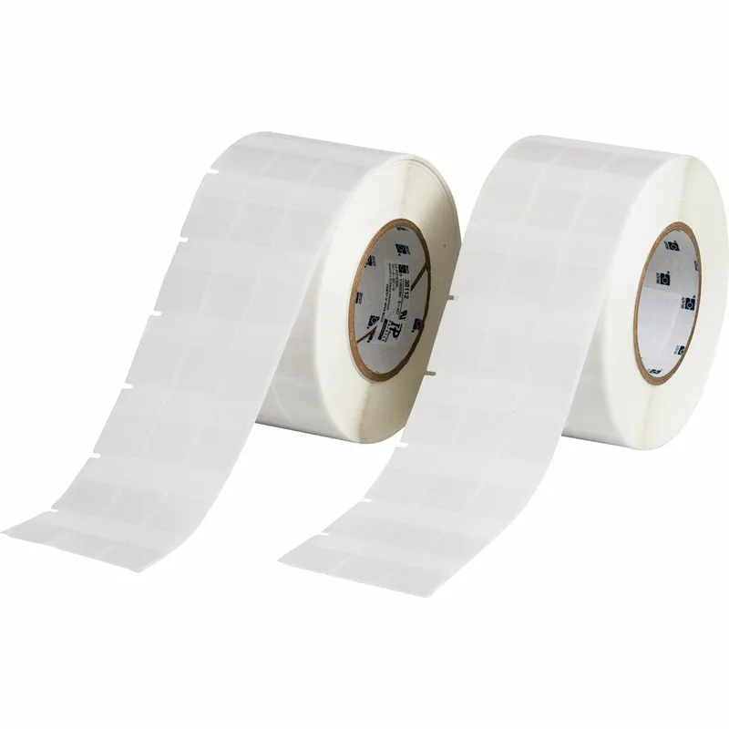 SK0482290-US20260702-105043-0 Brady THT-9-427-10 Label Vinyl 1.437 in x 1 in WT/CL PK 2RL - Image 1