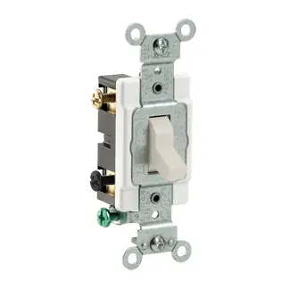 Leviton CS220-2T LA SW STD TGL 20A 120/277 VOLT 2 POLE