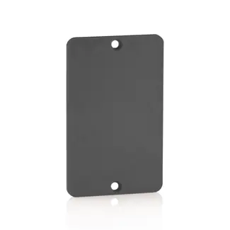 SK0482381-US20260702-105043-0 Leviton 3054-E 1G Blank Cover Plate Black - Image 1