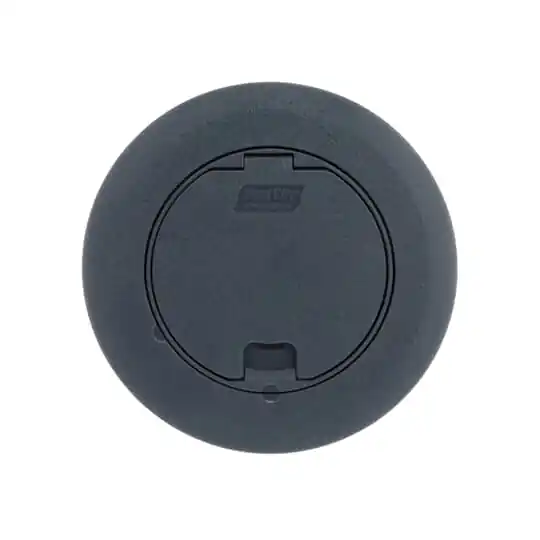 ABB 68R-CST-GRY Steel City Gray Round Recessed Cover