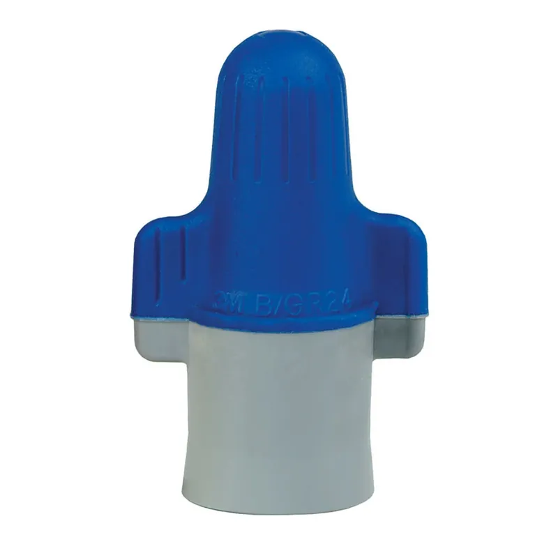 3M B/G+POUCH Performance Plus Wire Connector, Blue/Green, 100 Per Pouch