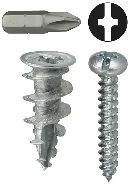 SK0482478-US20260702-105043-0 L.H. Dottie WDK8T Dottie WDK-8T Wall Driller Kit - Phillips/Slotted Screws - Zinc Anchors (50/TuffPak) - Image 1