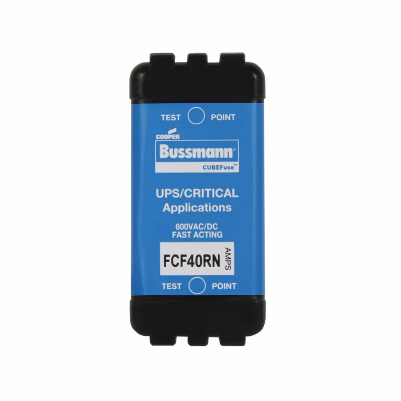 SK0482652-US20260702-105043-0 Eaton FCF40RN BUS FAST ACTING CUBEFUSE 40A NON-INDICATION - Image 1