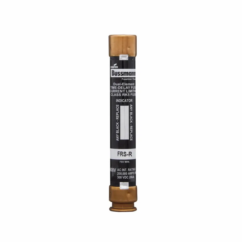 Eaton FRS-R-15ID BUS FUSE FUSETRON DUAL-ELEMENT CLASS RK5 INDICATING FUSE