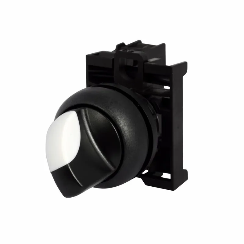 Eaton M22S-WKV-K22 Modular Pushbutton, M22 Selector Switch, Completed Device, 22.5 mm, Knob, Two-Position, V