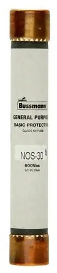 SK0482743-US20260702-105043-0 Eaton NOS-3 Fuse 600V 3A Class H - Image 1