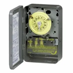 Intermatic T102 24-hour Mechanical Time Switch 208-277V SPST NEMA 1