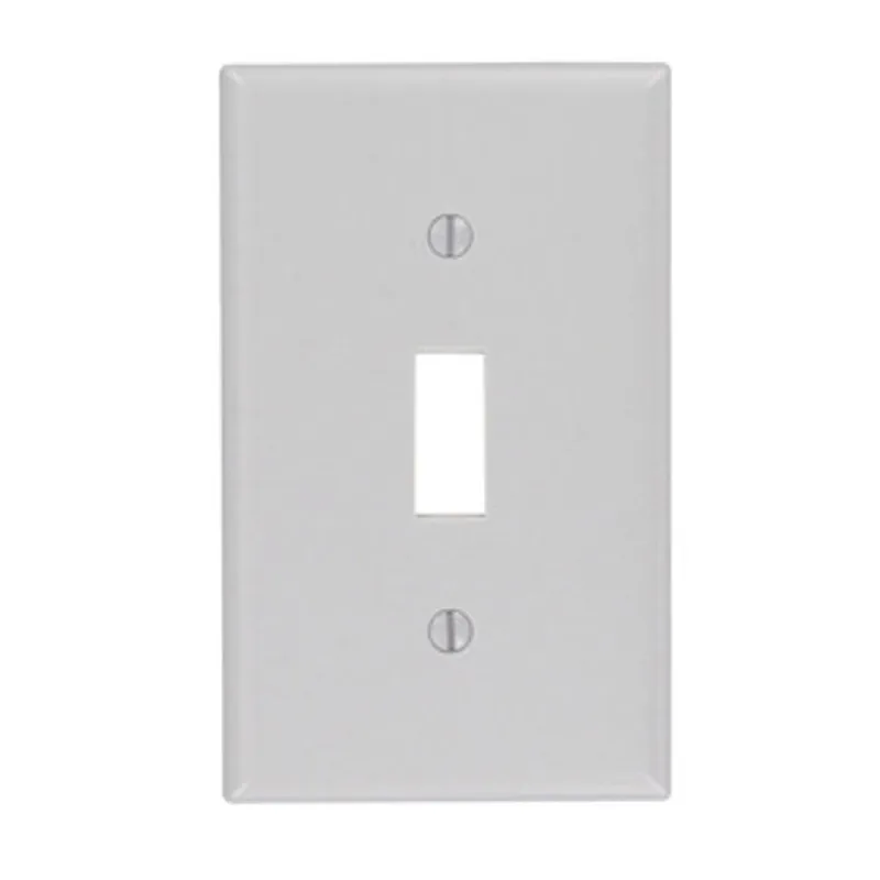 SK0482801-US20260702-105043-0 Leviton 87001 1-Gang Toggle Device Switch Wallplate Standard Size - Image 1