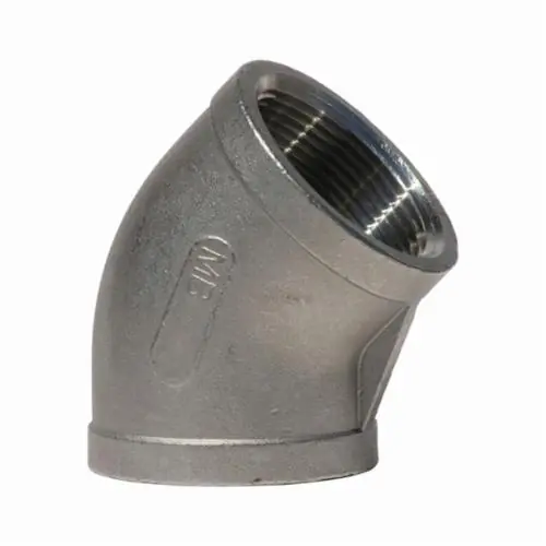 SK0482817-US20260702-105043-0 Merit Brass K402-16 Banded Pipe 45 deg Elbow 1 in FNPT 150 lb - Image 1