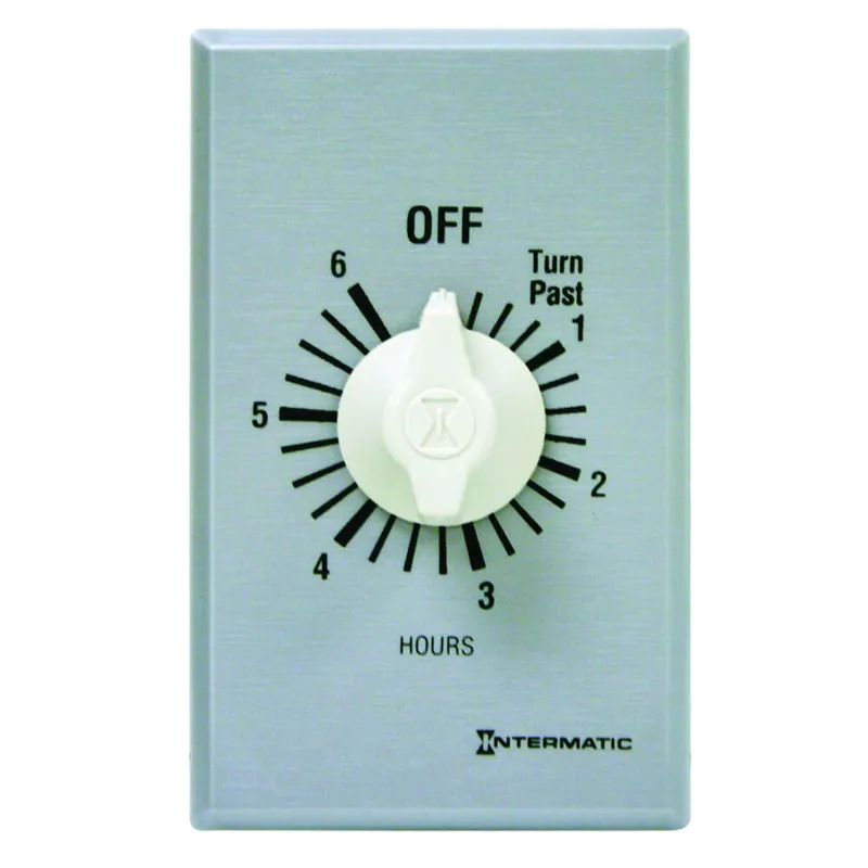 SK0482934-US20260702-105043-0 Intermatic FF46H 6 Hour 125 to 277 VAC 60 Hz DPST Countdown Timer - Image 1