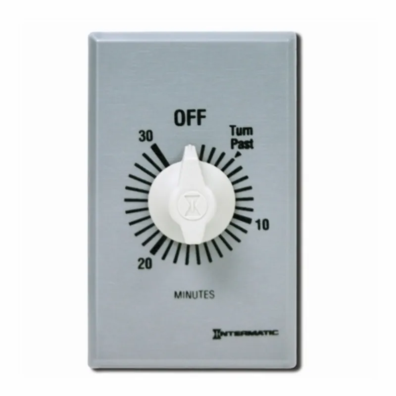 Intermatic FF330M Spring Wound Countdown Timer 125-277 VAC 30 Minute Max Without Hold