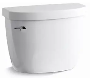 Kohler K-4369-0 Cimarron Toilet Tank 1.28 gpf 17-5/8 in x 8 in x 14 in
