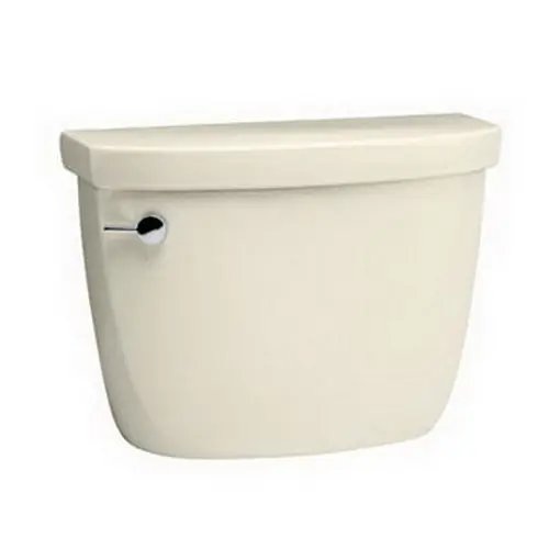 SK0483168-US20260702-105043-0 Kohler K-4166-96 Cimarron 1.28 gpf AquaPiston Flush Toilet Tank with Lid, Biscuit - Image 1
